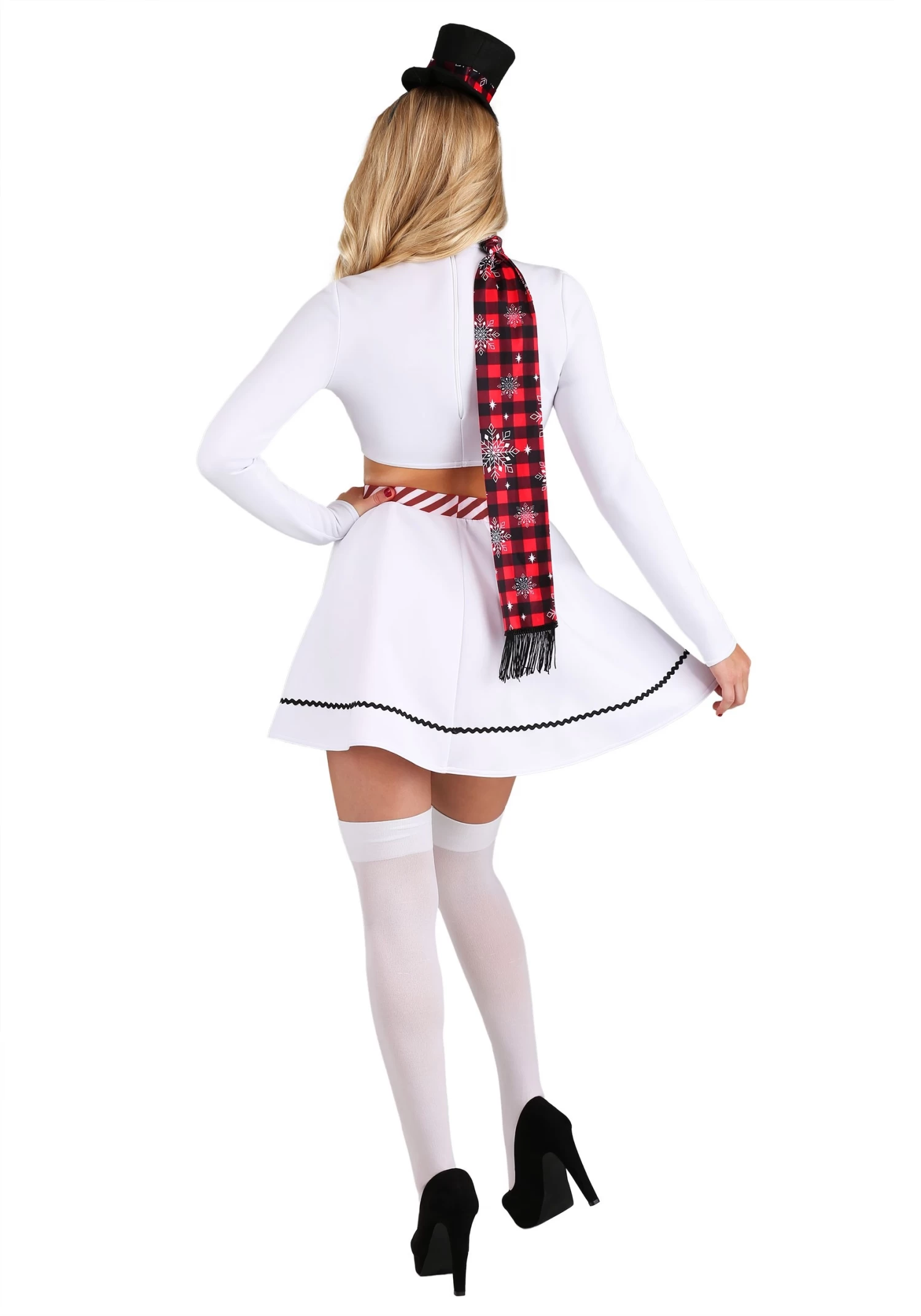 Women's Sexy Christmas Snowman Costume 4 Women's Sexy Christmas Snowman Costume - Image 2
