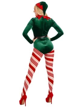 Women's Sexy Santa Elf Costume -Halloween Costume Shop womens sexy santa elf costume alt 2