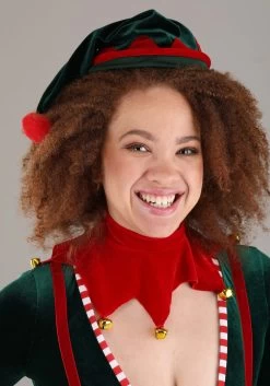 Women's Sexy Santa Elf Costume -Halloween Costume Shop womens sexy santa elf costume alt 3