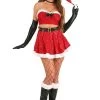 Women's Sexy Sequin Santa Costume