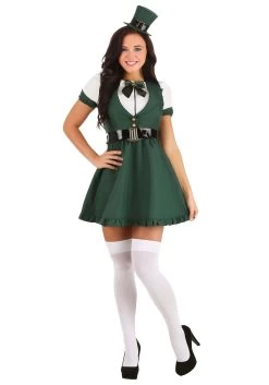 Sexy St. Patrick's Day Costume For Women -Halloween Costume Shop womens sexy st patricks day costume alt 3