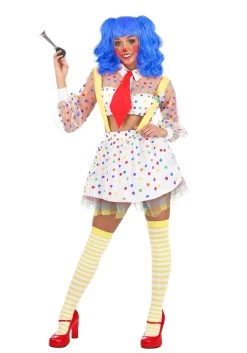 Sheer Clown Costume For Women