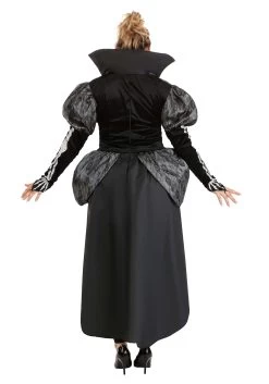 Fun World Skeleton Queen Costume For Women -Halloween Costume Shop womens skeleton queen costume alt 2