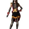 Fun World Women's Skeleton Ringmistress Costume