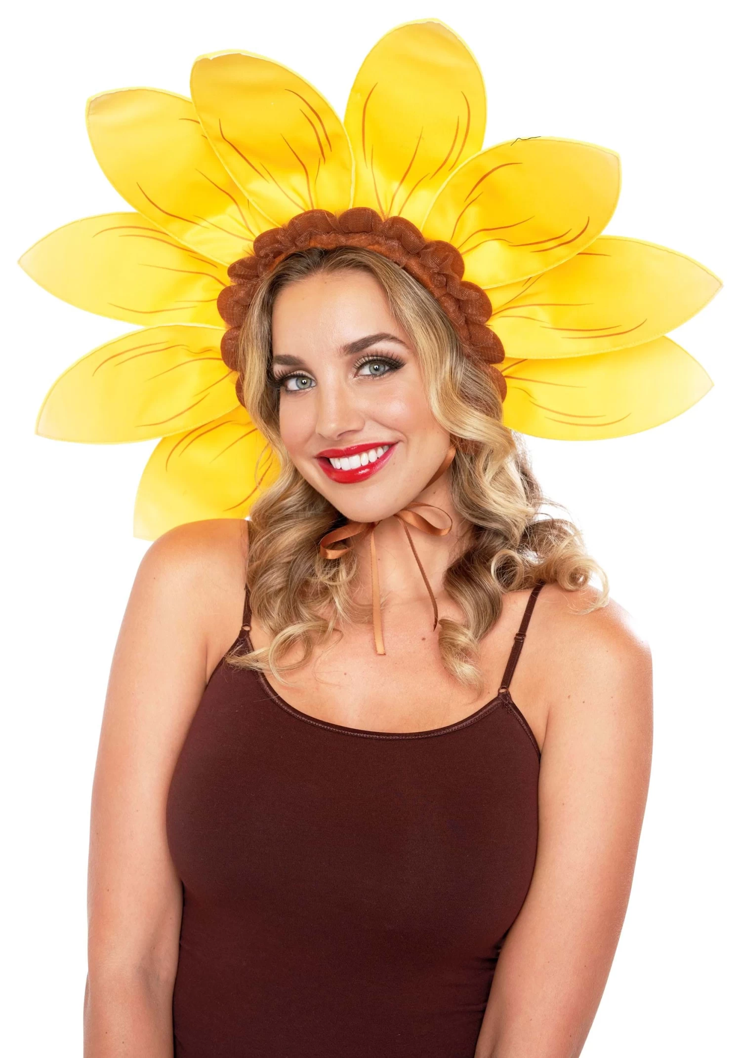 Sunflower Costume Headpiece For Women 3 Sunflower Costume Headpiece For Women