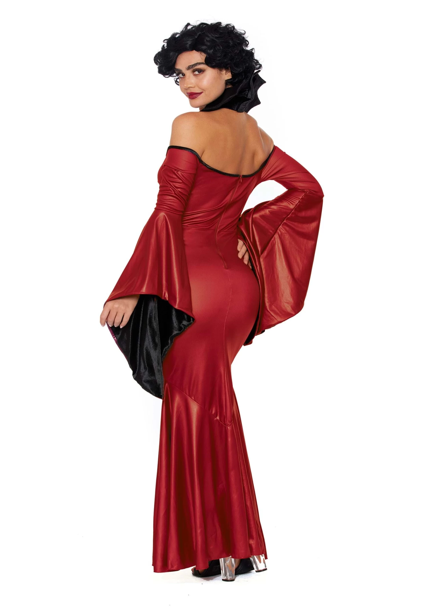 Dreamgirl Women's Vampire Red Vixen Costume Dress 4 Dreamgirl Women's Vampire Red Vixen Costume Dress - Image 2
