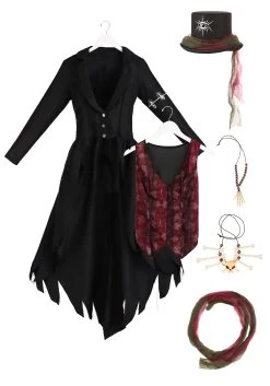 Women's Voodoo Magic Costume -Halloween Costume Shop womens voodoo magic costume alt8