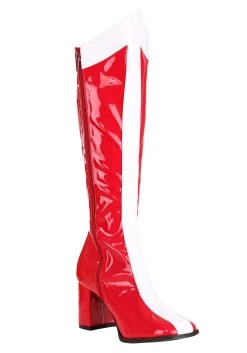 Wonderful Woman Costume Boots For Women -Halloween Costume Shop womens wonderful woman costume boots alt 2