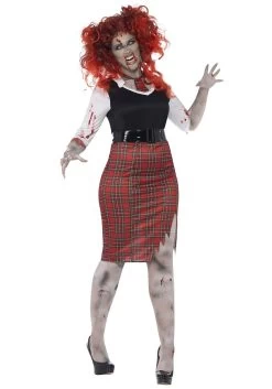 Smiffys Plus Size Zombie Teacher Costume