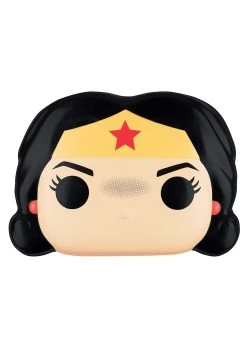 Funko POP! Wonder Woman Mask For Adults -Halloween Costume Shop wonder woman funko half mask alt 5