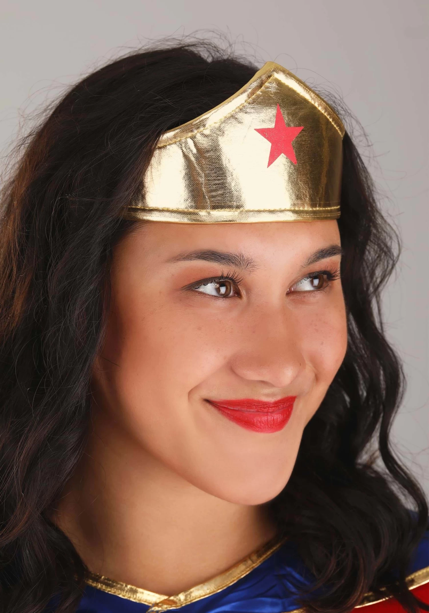 Wonder Woman Plus Size Long Sleeved Costume Dress For Women 5 Wonder Woman Plus Size Long Sleeved Costume Dress For Women - Image 3