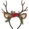 AMSCAN Adult Woodland Reindeer Costume Head Band -Halloween Costume Shop woodland reindeer headband