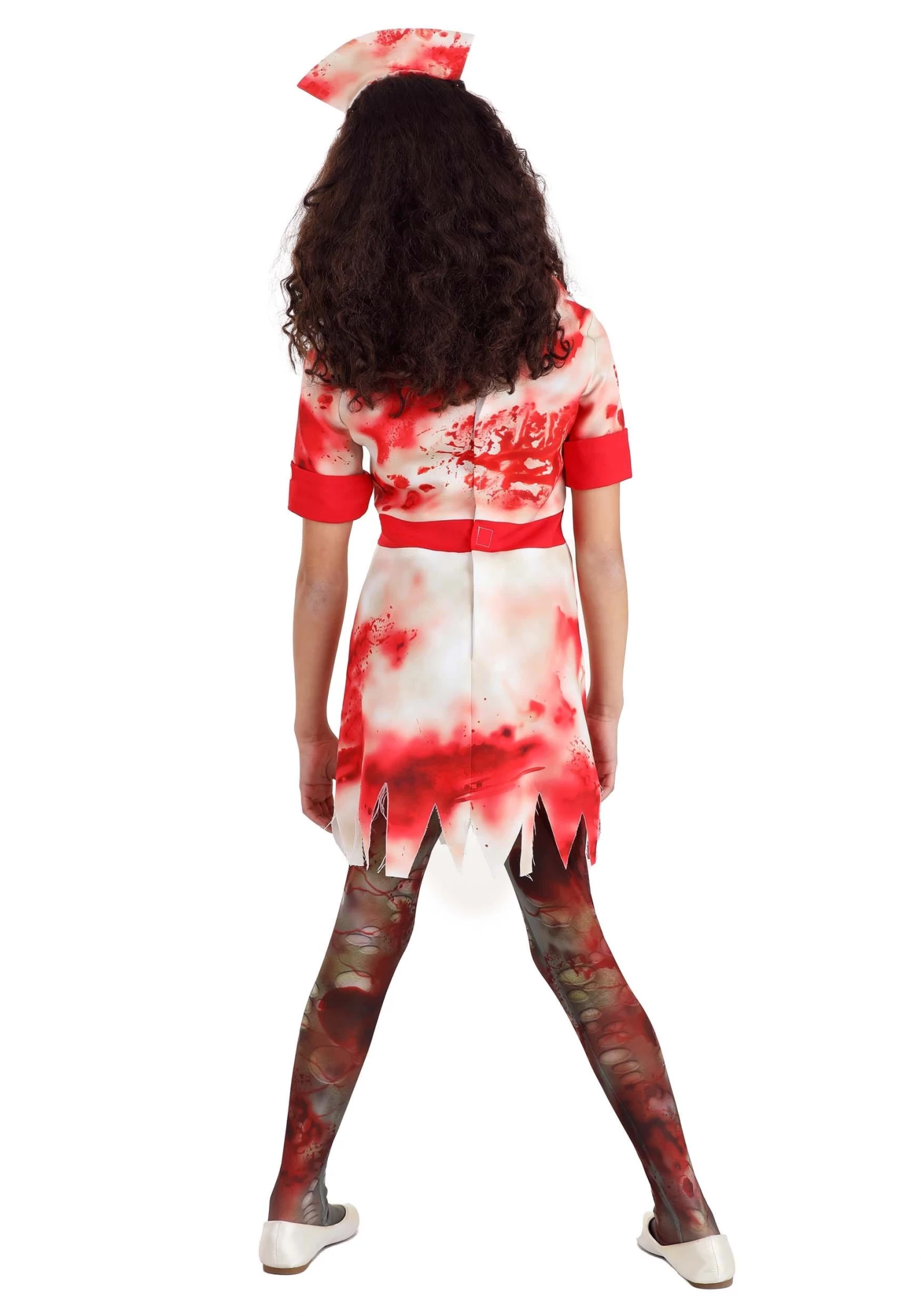 Zombie Nurse Girl's Costume 8 Zombie Nurse Girl's Costume - Image 6