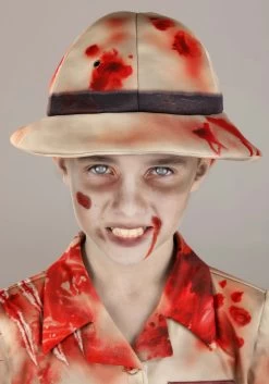 Zombie Safari Boy's Costume -Halloween Costume Shop zombie safari costume alt 2