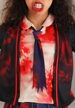 School Girl Zombie Costume -Halloween Costume Shop zombie school girl costume alt 2